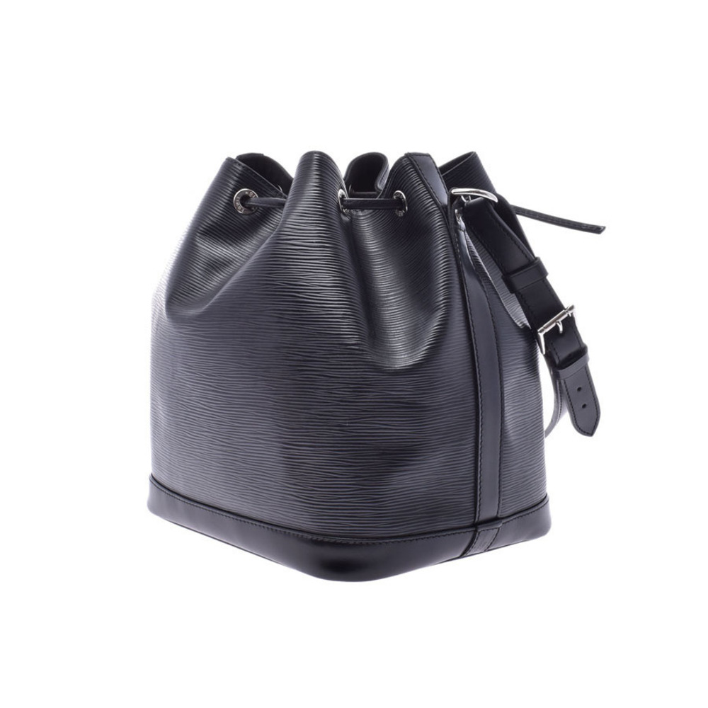 Louis Vuitton Black Hobo Leather Bag Epi Shoulder Noe